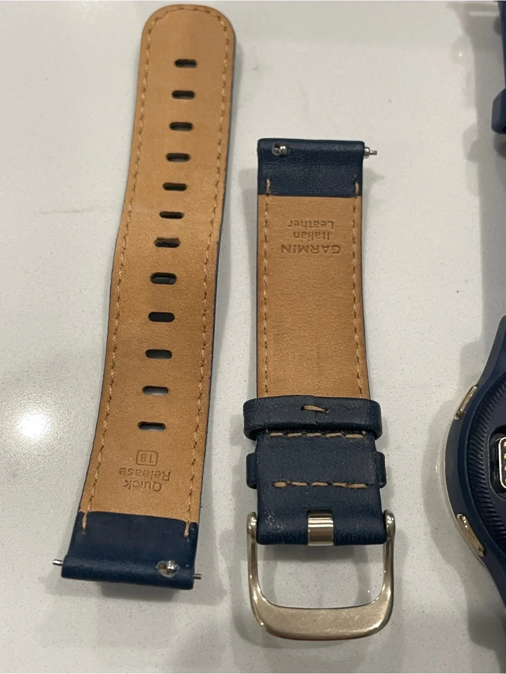 Marvel Captain Marvel Special Edition Watch - Blue with Gold Trim